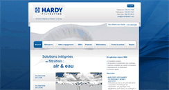 Desktop Screenshot of hardyfiltration.com